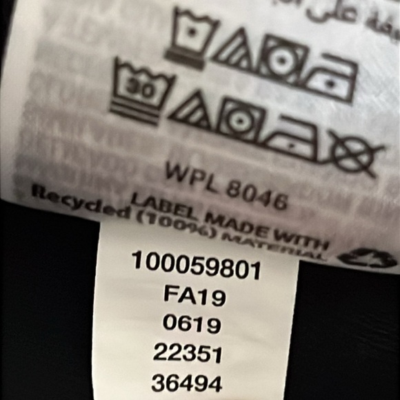 Karen Scott, Modest, Black Long Sleeve, beaded, 100% Cotton Blouse, Size X-Large - Picture 9 of 9